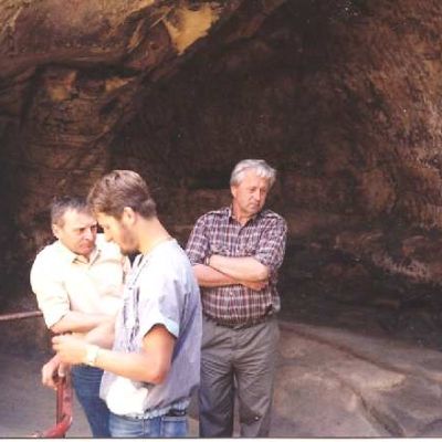 Jádro hradu před zahájením vlastních prací -porada -1992