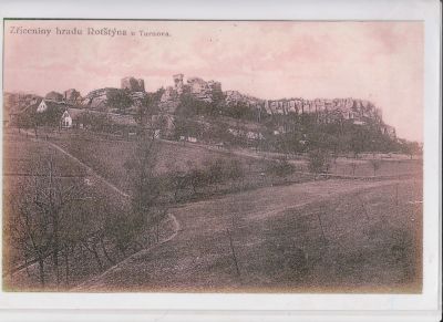Historický pohled na hrad před rokem 1918